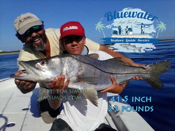 snook fishing guide Fort Pierce